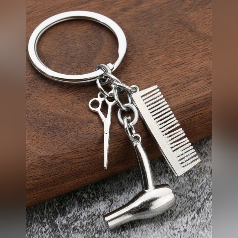 🌻Comb & Hair dryer Bag Charm/Keychain